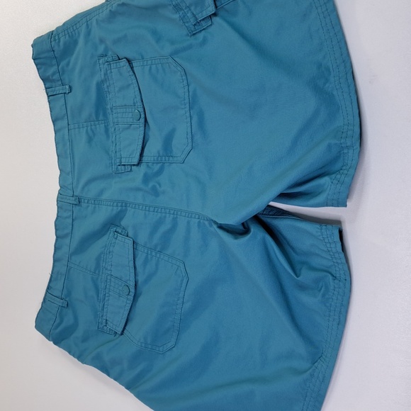 Haband's Fit-Forever Light Aqua Cargo Shorts Men's Size 40 - Picture 2 of 11
